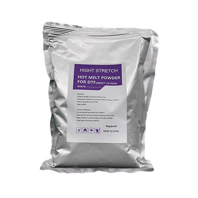 Guter Preis KECAI 1 kg/Tasche TPU DTF Pulver DTF Transferpulver mit hoher Elastizität Weißes Warmschmelzpulver Online
