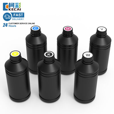 Buen precio Tinta UV de alta calidad de 500 ml/1000 ml para impresión en impresoras UV en línea