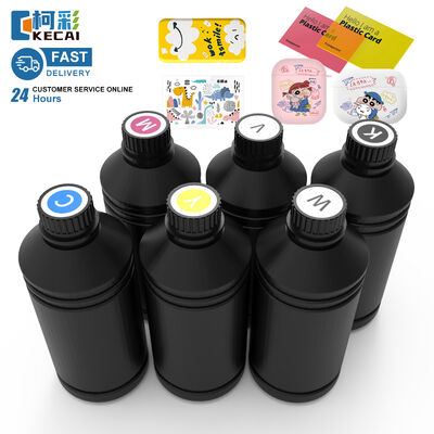 Guter Preis 500 ml/1000 ml Soft/Hard Led ECO-UV Hochwertige schnell trockene UV-Tinte für XP600 UV Flatbed-Drucker Online