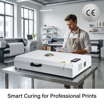 Good price KECAI Manufacturer A3 Desktop Mini Dtf Oven Machine Pet Film Ink Drying Powder Curing Heating T Shirt Heat Transfer Textile online