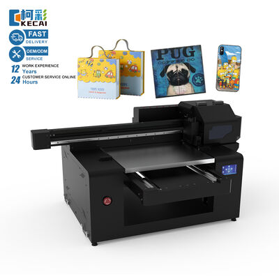 Bon prix KECAI Meilleure vente directe d'usine 5060 stylo de caisse grand format vernis 3D rotatif UV LED imprimante UV à plat pour couverture de téléphone portable en ligne