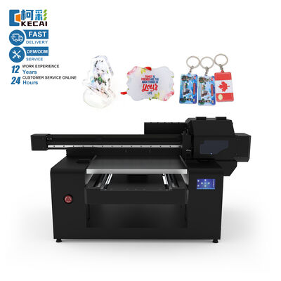 Bon prix KECAI – imprimante UV à plat, haute précision, Double tête Epson XP600 A2 5060, pour vernis, bouteille rotative en relief 3D, coque de téléphone en ligne