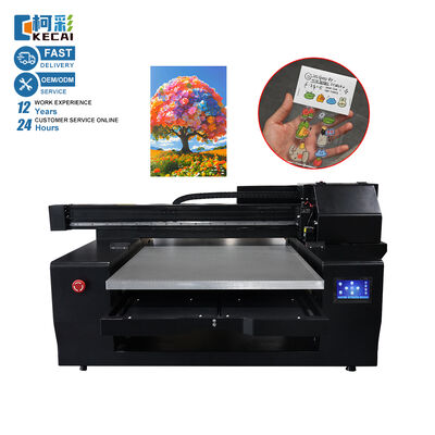 Guter Preis KECAI Fabrikpreis Touchscreen 6090 Hochauflösender 6-Farben-Handyhüllen-Tintenstrahl-A1-Druckgerät UV-Flachbettdrucker Online