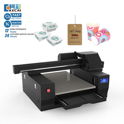 Guter Preis KECAI Fabrikpreis UV-Tintenstrahldruckmaschine 6090 UV-Flachbettdrucker mit XP600 Druckkopf und benutzerdefinierter CCD-Visueller Positionierung Online