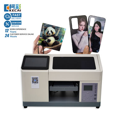 Good price KECAI AI Smart A5 UV Direct to Object Printer Automatic Phone Case ID Card Flatbed Printing Machine Mini Imprimante Portable online