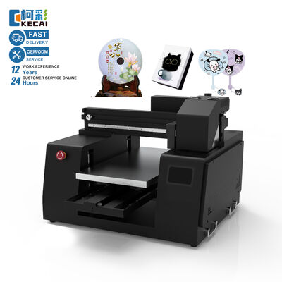 Guter Preis KECAI 2026 Trending A3 Größe Desktop Inkjet Druckmaschine UV Flatbed Drucker für Telefon Gehäuse Glas PVC Karte Keramik Geschenk Online