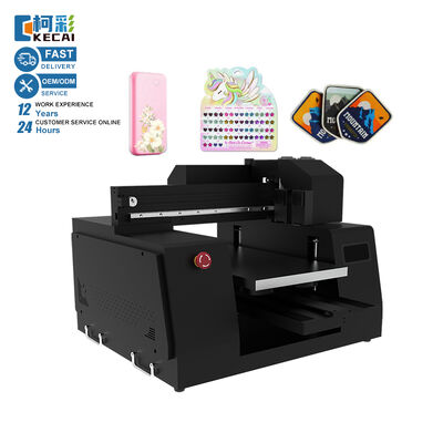 Buen precio KECAI Impresora UV multifunción 3060 para carcasa de teléfono Impresión de plástico de vidrio Impresora A3 UV con doble cabeza de impresión XP600 en línea