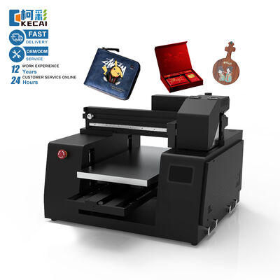 Good price KECAI Double Head XP600 UV Flatbed Printer Dual Printhead High Precision Multifunctional UV Printing Machine for Plastic Glass online