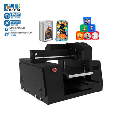 Guter Preis KECAI 3060 UV-Flachdrucker Desktop Multifunktions-Tintenstrahllack Weiße Tinte Neugestaltte Drucker A3 Dimension UV-Flachbettdrucker Online