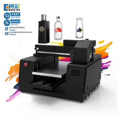 Buen precio KECAI Precio del fabricante Máquina duradera automática 3060 con doble cabeza XP600 Impresora UV de cama plana con calibración automática de altura en línea