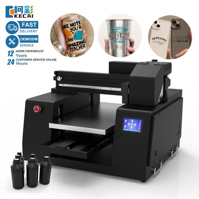 Good price KECAI Big Promotion A3 XP600 3060 UV LED Printer for Mobile Cover Pen Bottle Acrylic Inkjet Flatbed Printing Machine for Sale online