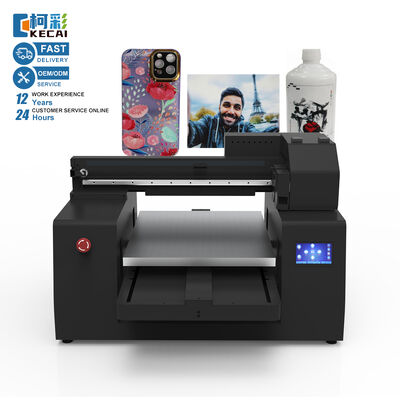 Guter Preis KECAI 4050 UV-Drucker A2 Schnellversand 2-köpfige Druckmaschine Xp600 Direkt UV-Flachbettdrucker für Acryl-PVC-Flaschenbecher Online