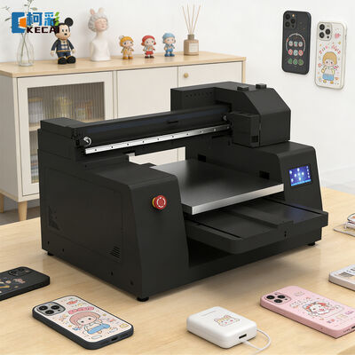 Guter Preis KECAI Druckmaschine UV-Drucker für Handyschrank UV-Flachbett-Drucker 2 Kopf 4050 Digitaler Flachbett-Led-UV-Drucker Preis Online