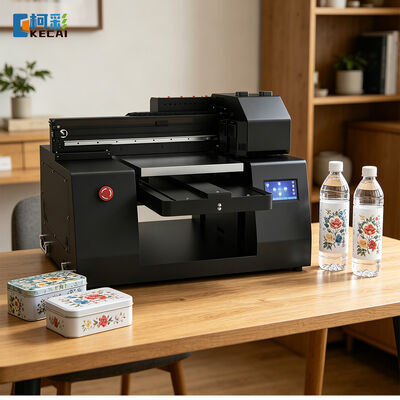 Bon prix KECAI Petite taille A3 haute précision 3040 UV Imprimante à plat pour stylo à tasse chaussure machine d'impression en verre acrylique bois métal en ligne