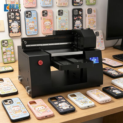 Buen precio KECAI Impresora profesional de cama plana UV de 30x40cm, máquina de impresión Digital, impresora UV con XP600 CMYK+W+V para uso comercial en línea