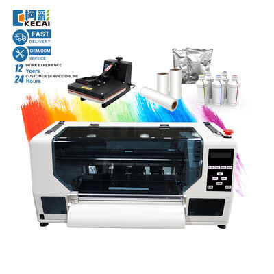 Guter Preis KECAI A3 Desktop Druckmaschine Doppel XP600 Druckkopf Direkt auf Film DTF Drucker zum Drucken von T-Shirts Taschen Hüte Online