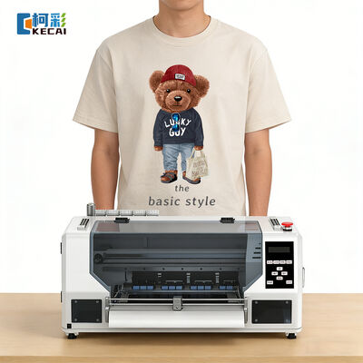 Good price KECAI Factory Printing Machine Size A3 Print Width 33cm PET Film T-Shirt Dtf Printer with 2*xp600 Heads Fast Speed Printer online
