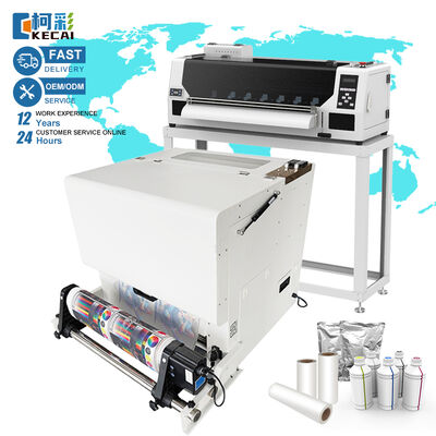 Buen precio Impresora DTF KECAI de 60 cm A1 Máquina de impresión industrial DTF de transferencia de calor con máquina de agitación de polvo en línea