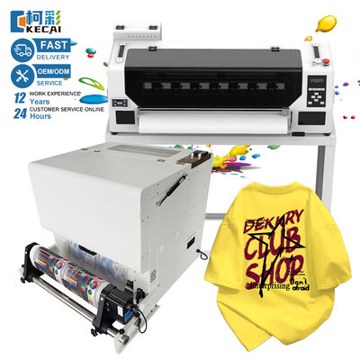 Bon prix KECAI 60cm Dtf machine à imprimer A1 2 PCS I3200 têtes avec pulvérisateur et four en ligne
