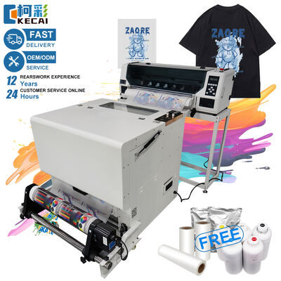 Good price KECAI 24inch A1 XP600 Heat Transfer Printing Pet Film DTF Printer Machine for Clothes online