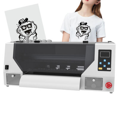 Good price High Quality A3/A4 Dual Printhead 30CM New Direct Print Logo Printing Clothing 1-Year Warranty DTF Printer online