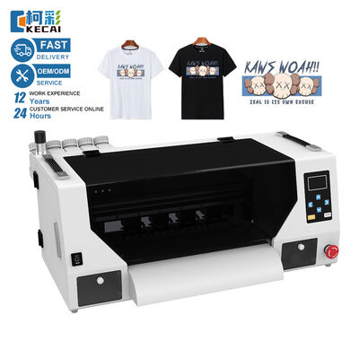Buen precio KECAI A3 DTF Impresora Doble XP600 I1600 Multifunción Transferencia de calor de alta velocidad Ropa con capucha Foto Bolsa de lienzo Impresoras de película Dtf en línea