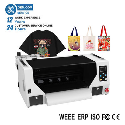 Good price KECAI Industrial 33CM Double I1600 XP600 A3 DTF Printer for Heat Transfer Printing Machine Direct to Film Fabric Cloth Tshirts online
