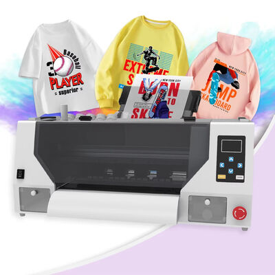 Bon prix KECAI Machine d'impression de haute qualité A3 30CM Bureau XP600 I1600 à double tête Matériau métallique Transfert thermique de vêtements Imprimante Dtf en ligne
