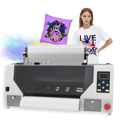 Buen precio KECAI A3 DTF XP600 Máquina de impresión de camisetas digitales de doble cabeza todo en uno Impresora de película PET de inyección de tinta para ropa en línea