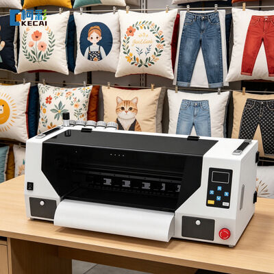 Good price KECAI Impresora Dtf A3 30Cm 13 Inch Pet Film T Shirt Heat Transfer Digital Textile Garment Custom Logo Full-Automatic Machine online