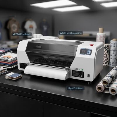 Guter Preis KECAI Multifunktionsdruckmaschine XP600 Leuchtende Farbe Schnelle Lieferung A3 DTF Drucker für Soft Touch Stoff Material Bundle Online