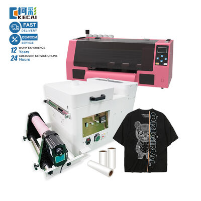 Bon prix KECAI Bureau métallique 30CM Tête d'impression unique XP600 Machine d'impression graphique à jet d'encre personnalisée pour vêtements A3 Imprimante DTF pour t-shirt Tissu en ligne