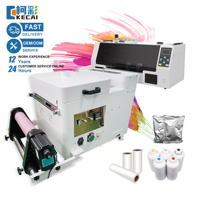 Buen precio KECAI China Nuevo A3 Impresora personalizada directa a película de 300 mm de transferencia totalmente automática Impresora DTF de película para mascotas para camisas Ropa textil en línea