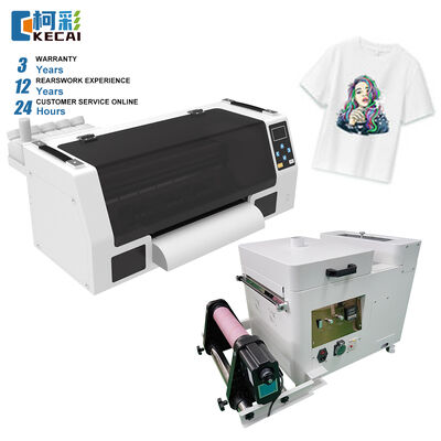 Guter Preis KECAI Professional A3 30CM XP600 DTF Drucker Automatische weiße Tinte Zirkulation Wärmeübertragung Druckmaschine für die Herstellung von Hemden Online