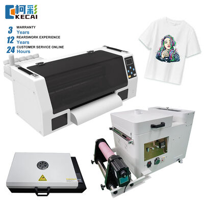 Guter Preis KECAI A3 DTF Tintenstrahldrucker Set Wärmeübertragung T-Shirt Druck direkt auf Film Maschine Xp600 Dtf Drucker A3 All-in-one Drucker Online